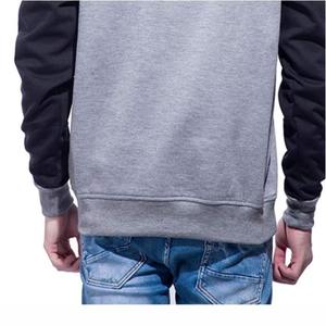 เสื้อฮู้ดสวมหัวแบบพอดีตัวของผู้ชายเสื้อ100% ผ้าฝ้ายขนแกะขนาดพลัสไซส์เสื้อฮู้ดคุณภาพสูงสำหรับผู้ชาย - Product Image 5