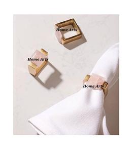 ห่วงใส่ผ้าเช็ดปากทำจากโลหะและเรซิ่นทำด้วยมือปรับขนาดและรูปร่างได้ตามต้องการ - Product Image 3