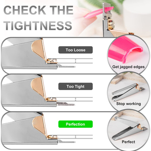 Cortador de uñas curvo de acero inoxidable duradero con borde afilado para uñas de los dedos Apertura de mandíbula ancha y agarre cómodo para hombres y mujeres - Product Image 4