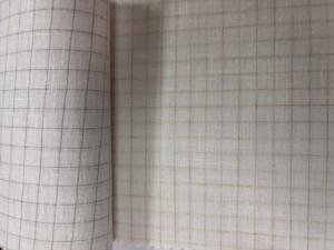 Premium Silver Lee Linen Cotton Shirting Fabric 58 Ancho, Material de exportación unisex - Product Image 2