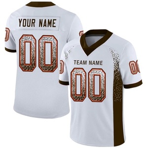 <b>Football</b> <b>Jerseys</b> Short Sleeve Stitched Sport Game Printed Design Custom Digital Print 100% Polyester Breathable Lightweight - Product Image 3