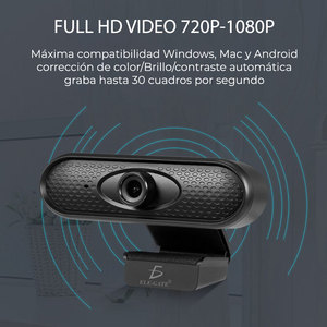 Webcam USB HD 720P pour PC avec microphone, capteur CMOS à mise au point automatique, interface USB 2.0 - Product Image 5