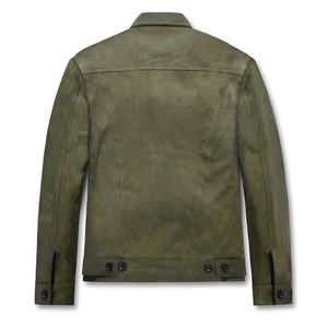 Veste en cuir véritable, prix de gros, haute qualité, veste en cuir personnalisée, veste en cuir d'hiver pour homme à prix avantageux - Product Image 2