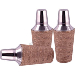 Shaker à cocktail extérieur de conception de corde 500ml/700ml Matériau métallique de capacité - Product Image 4