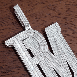 Colgante de Diamantes con Baño de Oro de Alta Calidad, Estilo Hip Hop, para Hombre - Product Image 3