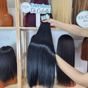 ผมต่อแบบดับเบิ้ลดรอว์น ดับเบิ้ลเวฟท์ พรีเมียม แท้จากเวียดนาม แบบเป็นมัด ทุกสี ผมแท้ 100% เรมี่แฮร์ - Product Image 4