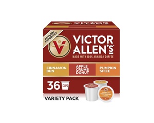 Victor Allen's Coffee Autumn Favorites Variety Pack, Medium Roast, 36 Count, Single Serve Coffee Pods - Product Image 1