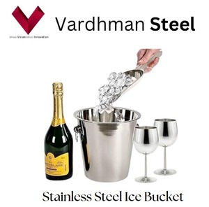 Cubo de Hielo de Acero Inoxidable al por Mayor, Enfriador de Bebidas, Enfriador de Bebidas, Soporte para Hielo, Cubo de Hielo para Cócteles, Enfriador de Vino - Product Image 5