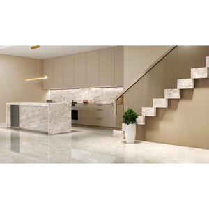 Custom Kitchen & Bathroom Vanity Tops Calacatta Quartz Stone Countertops Prefab Cut Carrara Calacata for Hotel Projects - Product Image 1