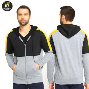 Servicio de OEM Sudadera con capucha para hombre superventas Chaqueta con cremallera personalizada de secado rápido Sudaderas con capucha para hombre de algodón 100% - Product Image 3