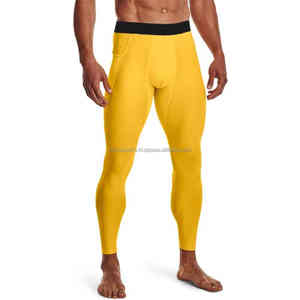 2025 nueva llegada hombres al por mayor deporte/Mma/Bjj Grappling Spats entrenamiento/correr/Fitness adecuado mallas de compresión sin costuras - Product Image 3