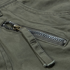 Pantalones informales de senderismo para exteriores para hombre, pantalones de viaje ligeros resistentes al agua de secado rápido, elásticos con múltiples bolsillos, cómodos, tejidos - Product Image 3
