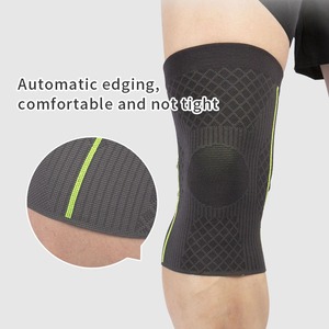 Sports Performance <b>Knee</b> Support <b>Sleeve</b> Nylon Knit Fabric High Strength <b>Compression</b> Gear <b>Compression</b> Workout Gym Accessories - Product Image 4