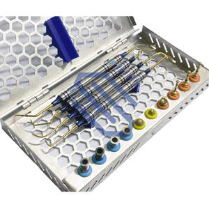 Kit de implante Dental con forma de seta Lateral, brocas de diamante y topes, conjunto de acero inoxidable, CE - Product Image 1