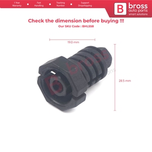 BHL558 1 Pieza Soporte de Faro Delantero con Clips de Ajuste y Tornillo de Fijación 63121387026 para 3 E36 6 E63 E64 Z3 - Product Image 6