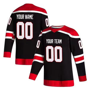 El conjunto de uniformes de hockey sobre hielo sublimado Personalizado incluye pantalones cortos de Jersey diseños personalizados uniformes de hockey proveedor OEM ODM - Product Image 2