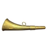 Elegante cuerno de corneta de latón pulido con tono fuerte Ideal para músicos principiantes y clases de música escolar