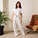 Pantaloni pigiama estivi con stampa floreale da donna, comodi in Spandex, in materiale modale traspirante alla moda da donna - Product Image 4