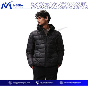 Premium Men's <b>Packable</b> Bomber <b>Jacket</b> Winter Waterproof Windproof Breathable Eco-Friendly Insulation Stand Collar High Street - Product Image 5