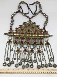 Nouveaux ensembles de bijoux afghans kuchi vintage légers et tendance, qualité d'exportation 100%, style vintage, collier, boucles d'oreilles, ensembles de bijoux - Product Image 5