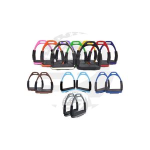 Estribos DE SEGURIDAD equinos de alta calidad Estribos para caballos Característica de seguridad para carreras de caballos Ecuestres Acero inoxidable personalizado - Product Image 2