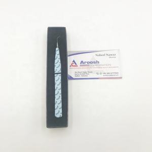 Extensions de cils professionnelles en acier inoxydable de haute qualité pince à épiler noir Plasma imprimé 45 degrés conique pointu en gros - Product Image 1