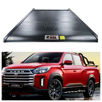 2022 + nouveau SsangYong Musso Sport manuel électrique rétractable couvercle accessoire personnalisable UTE Tonneau couverture Anti-pression verrouillage