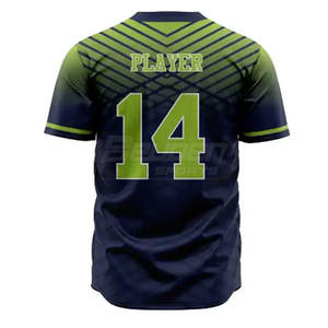 Uniforme de Béisbol Personalizado con Logotipo, Tallas Grandes, 100% Poliéster, Último Diseño, Transpirable, Precio Económico, Ropa de Equipo, Superventas - Product Image 5