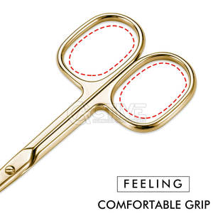 Tijeras oftálmicas de acero inoxidable Para Iris, instrumentos quirúrgicos de alta calidad, tijeras de precisión CE Para Iris, acero inoxidable quirúrgico - Product Image 5