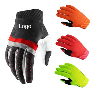 Guantes de Ciclismo de verano personalizados de alta calidad unisex guantes de impacto de carreras transpirables de poliéster/nailon logotipo personalizado para uso en exteriores - Product Image 1