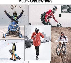 Venta caliente Logotipo personalizado Máscara facial Cubierta de cara completa Máscara de esquí Pasamontañas a prueba de viento al aire libre Pasamontañas de 3 agujeros Máscara de esquí - Product Image 6