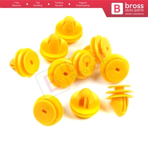 BCF5000 10 Pieces Fastener <b>Trim</b> Rivet Car Body Push Type Retainer <b>Clips</b> Yellow for - Product Image 5