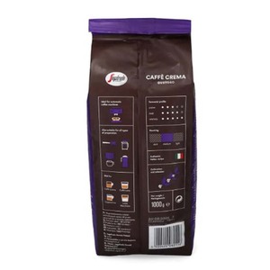 Granos de café Segafredo de calidad Premium Caffe Crema Gustoso 1kg Sabor suave y equilibrado Calidad Premium Perfecto para el disfrute diario - Product Image 2
