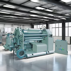 Máquina rebobinadora de corte longitudinal CPP de laminación de superficie, máquina PLC Siemens, que incluye motor de engranaje de eje de aire, Motor Delta EPC, 1 unidad - Product Image 1