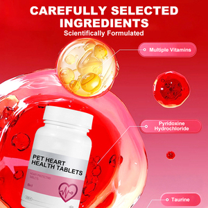 Suplementos Nutricionais para Saúde Cardíaca de Animais de Estimação Altamente Avaliados para Proteger a Saúde do Coração, Adequados para Gatos e Cães - Product Image 3