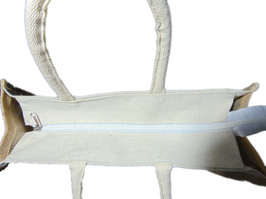 Asas fuertes, bolsa de comestibles de Yute natural reutilizable ecológica, uso diario y bolsa de compras de supermercado - Product Image 6