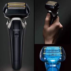 Juego de Repuesto de 6 Cuchillas para Afeitadora Eléctrica, Recargable, Triple Cuchilla, Resistente al Agua, Lavable, para Afeitar la Cara, Idioma Alemán - Product Image 4