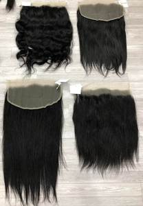 Tamaño completo Hd Swiss Lace 4x4 5x5 7x7 Cierre de encaje Cabello humano con cierre frontal de encaje 13x4 13x6 Cabello humano virgen - Product Image 6