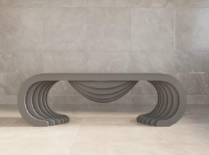 Kalatri Unique Parametric Center Table Contemporary Design Removable Lightweight Washable Custom Shape <b>Home</b> Hotel <b>Furniture</b> - Product Image 2