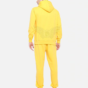 Chándal de algodón polar para hombre, chándal ajustado de entrenamiento deportivo para hombre con logotipo personalizado, chándal para hombre - Product Image 4