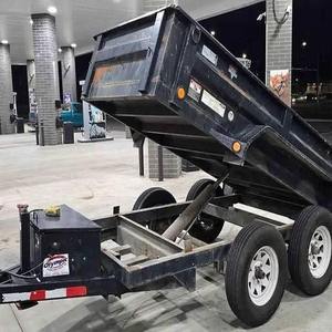 Remolque agrícola volquete hidráulico ATV resistente al por mayor entrega rápida perfecta para uso en tractor agrícola pequeño - Product Image 6