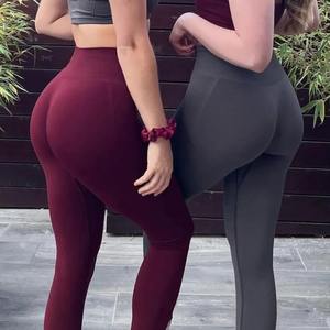 Gimnasio Fitness Mujeres Cintura alta Adelgazamiento Pantalones de sudor Gimnasio Sudaderas Legging para mujeres Ejercicio - Product Image 3