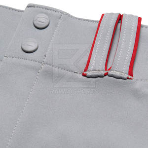 Pantalons de baseball personnalisés avec votre propre design, imprimés et cousus, pantalons de baseball d'équipe 2025 - Product Image 4