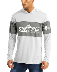 เสื้อตกปลาน้ำหนักเบาแขนยาวผ้าฝ้ายโพลีเอสเตอร์พิมพ์ซับลิเมชันสำหรับ100% ใหม่ฤดูร้อน - Product Image 1