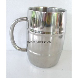 Elegant Pure Metal Moscow Mule Mug for Bar Home and <b>Travel</b> Mug Coffee Mug Customize Shiny Polished for Home Drinking Use - Product Image 1