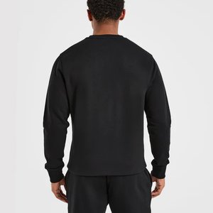 Sudadera de Invierno para Hombre, de Felpa, Algodón, Cuello Redondo, Ajustada, Gruesa, Abrigada, Estilo Urbano - Product Image 6