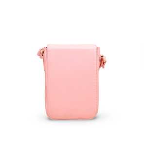 Gran capacidad para bolsa informal Rosa P97535 Bolsa organizadora de maquillaje de PU con función colgante de asa - Product Image 1