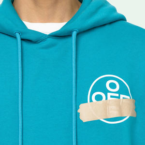 Personalizado de los hombres al por mayor de la mejor calidad de pantalla impresa de manga larga pulóver impreso Sudadera con capucha conjuntos cortos para los hombres - Product Image 4