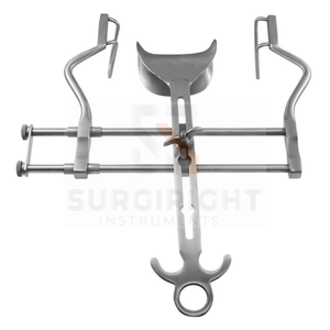 Retractor abdominal de Balfour de los instrumentos quirúrgicos con las cuchillas laterales sólidas instrumentos veterinarios por los instrumentos de Surgiright - Product Image 2