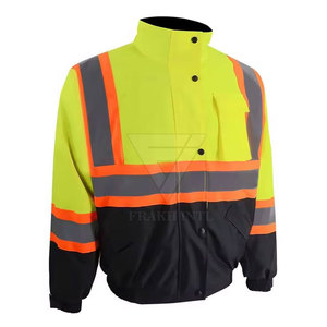 Chaquetas de trabajador de seguridad reflectantes de calidad superior a la venta chaquetas de trabajador de seguridad de precio barato de estilo superior - Product Image 6